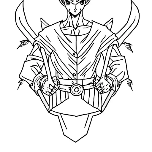 hunter x hunter tattoo design idea