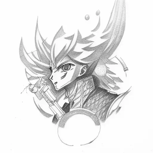 hunter x hunter tattoo design idea