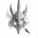 arrowhead tattoo design idea