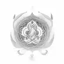 one who is absorbed in the essence of life" in Sanskrit. It suggests someone who is deeply engrossed or absorbed in some tattoo design idea