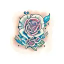 Chi la dura la vince tattoo design idea
