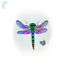 dragonfly tattoo design idea