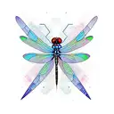 dragonfly tattoo design idea