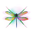 dragonfly tattoo design idea
