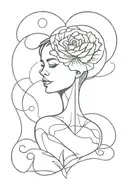 depression survivors tattoo design idea