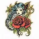 Traci tattoo design idea