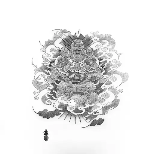 Year 1976 tattoo design idea