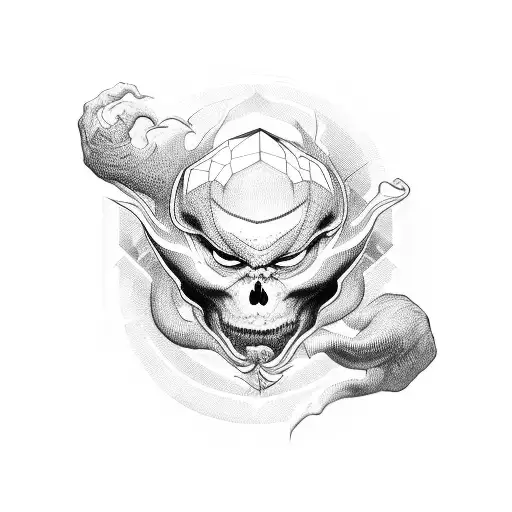 fear god tattoo design idea