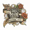 American made lettering tattoo tattoo design idea