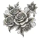 learn to love yourself one day at a time.  tattoo design idea