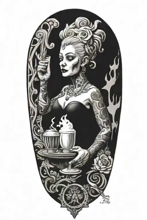 rick's american cafe tattoo design idea