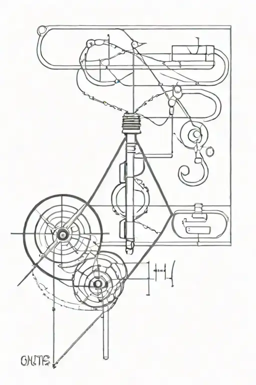 cryptic equation for "don't die before you're dead"/"you only live 1.0 x", influence of turbos+bassy metal music+man up tattoo design idea