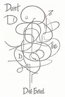 cryptic equation for "don't die before you're dead", turbos/speed/torque, bass, metal music, "man up", spicy, racing, IQ tattoo design idea