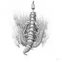 red hot chilli peppers by the way heavy glowed tattoo design idea