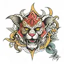 ajax tattoo design idea