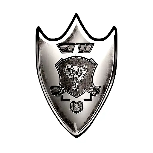 Shield tattoo design idea