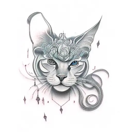 Aurora tattoo design idea