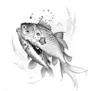 Koi Fish tattoo design idea