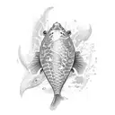 Koi Fish tattoo design idea