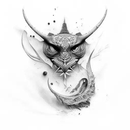 NUMBER 7 tattoo design idea