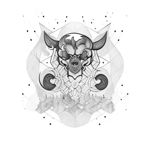 NUMBER 7 tattoo design idea