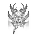 NUMBER 7 tattoo design idea