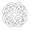 a celtic knot tattoo design idea