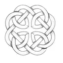 a celtic knot tattoo design idea