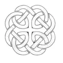 a celtic knot tattoo design idea