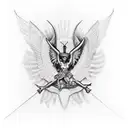 hermes tattoo design idea