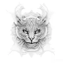 Fractals tattoo design idea