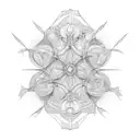 Fractals tattoo design idea