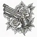 guns n roses tattoo design idea