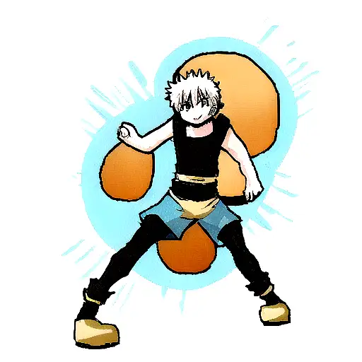 zenitsu tattoo design idea