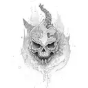 guts tattoo design idea