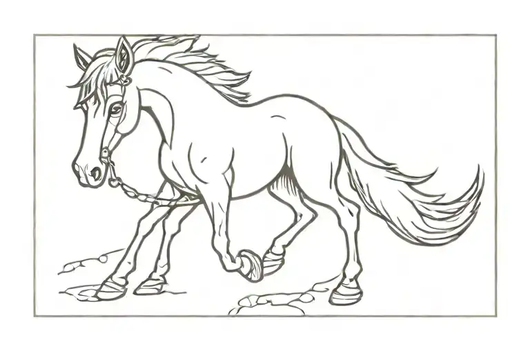 quote from bojack horseman tattoo design idea