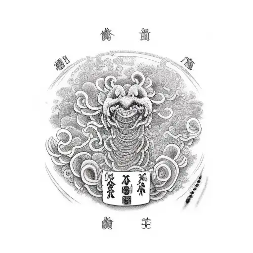  noodles tattoo design idea