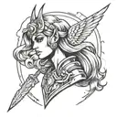 She-Ra tattoo design idea