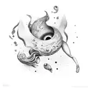 to infinite ando beyond tattoo design idea