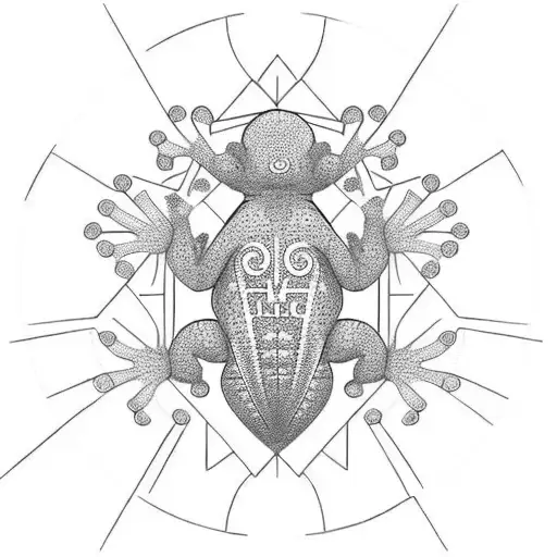 chilli gecko tattoo design idea