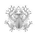 chilli gecko tattoo design idea