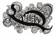 daughters Name tattoo design idea