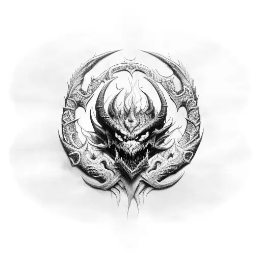 World of Warcraft sindragosa dragon wrapping around arm tattoo design idea