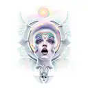 Lilith tattoo design idea