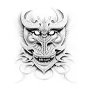 Doors of durin tattoo design idea