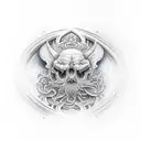 Door of durin tattoo design idea