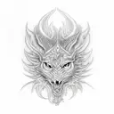 Door of durin tattoo design idea