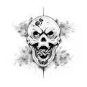 zombie  tattoo design idea