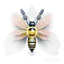 abeja  tattoo design idea