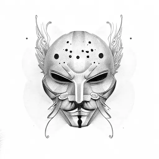 Anonymous tattoo design idea